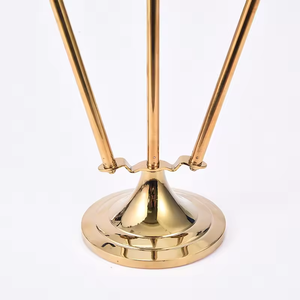 Drapeau de table en polyester avec support de bureau en acier inoxydable pour atterrissage personnalisé avec mât de drapeau de base pour table - Product Image 4