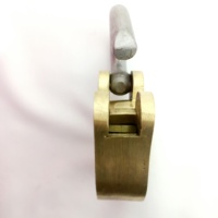 Serrure à cadenas en laiton 100% Alcatraz Prison, garantie 40 ans, cadenas en métal avec clé/ cadenas haute sécurité/ métal lourd/ avec 3 clés maîtresses