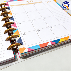 Carnet de notes B5 en métal écologique avec reliure <span class=keywords><strong>à</strong></span> clous en forme de champignon, design <span class=keywords><strong>gratuit</strong></span> et impression offset - Product Image 3