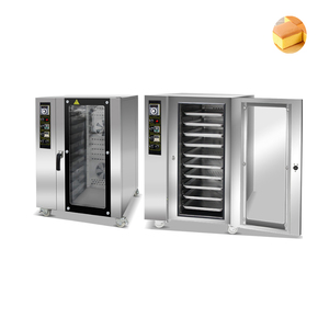 <span class=keywords><strong>Four</strong></span> à convection rotatif à air chaud pour la <span class=keywords><strong>cuisson</strong></span> du pain, à gaz, 16 plateaux, disponible en versions 12, 16, 32, 36, 64 plateaux - Product Image 2