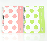 Carnet à spirale personnalisé à couverture rigide en gros, bloc-notes de bureau et scolaire avec reliure métallique, approvisionnement en vrac