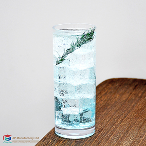 Gobelet Highball Tall Cafe Beverage Juice Glass 16oz Clear Bar PC SAN AS Tritan Drinking Glass - Product Image 3