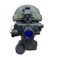 Lunettes de vision nocturne monoculaires OEM/ODM QPVS7 avec tube intensificateur d'image GEN2+ FOM1800+ Mx10160, usine certifiée