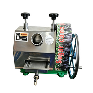 Extractor de Jugo de Caña de Azúcar Manual de Acero Inoxidable, Máquina Comercial para Prensar Jengibre - Product Image 2