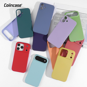 ฝาหลังยางสีด้านสำหรับ iPhone 17 16 PRO MAX 15 14 13 12เคสโทรศัพท์มือถือ TPU กันกระแทกแบบบางพร้อมดีไซน์ธรรมดา - Product Image 6