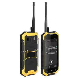 EU band DMR uhf Radio POC Walkie Talkie Phone 4400mAh Battery Dual SIM Android Rugged Smartphone Zello PTT Talkie Walkie
