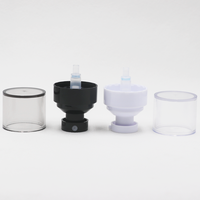 Flacon pulvérisateur vide blanc de 80 ml rechargeable avec pompe à brume fine pour savon liquide, parfum, cosmétiques