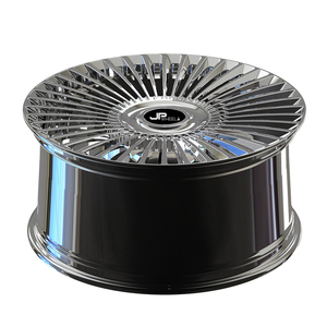 Jantes personnalisées multi-rayons 5x112 polies en alliage d'aluminium forgé de 22 pouces, jantes de voiture 5x120 pour Benz # JM7069 - Product Image 3