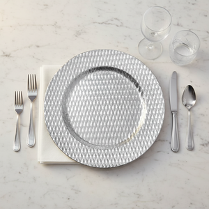 Platos de Presentación de Plástico PP Duradero de 13 Pulgadas de Alta Calidad, Color Dorado, con Diseño Personalizado, Reutilizables para Bodas, Cumpleaños, Cenas y <span class=keywords><strong>Playa</strong></span> - Product Image 5