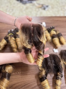 ผมต่อเวียดนามเกรดพรีเมียม แท้ 100% แบบเวอร์จิ้น คิวติเคิล สำหรับผู้ซื้อทั่วโลก - Product Image 5