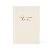 Carnet en tissu personnalisé de 100 pages pour l'affirmation, la gratitude, la réflexion, le bien-être spirituel et la manifestation