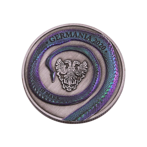 เหรียญเหรียญจีนดีไซน์ฟรีพิมพ์ลายซิลค์สกรีนลายลายพิมพ์โลโก้ตามสั่ง - Product Image 6