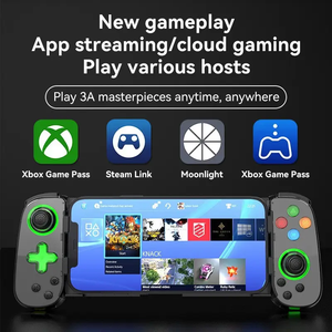 D7 Telescopic Mobile <b>Phone</b> Gamepad BT 5.0 Type-C Wireless Game <b>Controller</b> Joystick <b>for</b> PS4 Switch PC - Product Image 3