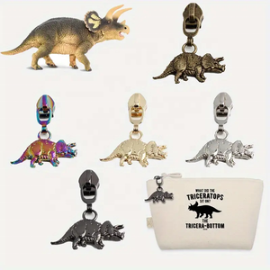 Nuovi Tiranti <span class=keywords><strong>per</strong></span> <span class=keywords><strong>Cerniere</strong></span> a Forma di Dinosauro con Design Bifacciale, Misura 5, Cursori <span class=keywords><strong>per</strong></span> <span class=keywords><strong>Cerniere</strong></span> Personalizzati <span class=keywords><strong>in</strong></span> Nylon a Forma di Animale <span class=keywords><strong>per</strong></span> Borse e Abbigliamento - Product Image 3