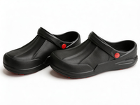 Zapatos de Seguridad Antideslizantes, Antiaceite e Impermeables para Chef, Zapatos de Cocina Unisex de EVA, Zapatos de EVA para Restaurante, Calzado de Seguridad