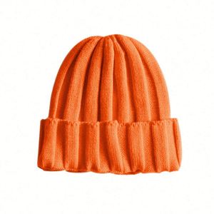 Gorro de Punto para Niños, Otoño Invierno 2024, Diseño a Rayas, Simple y Moderno - Product Image 5