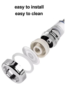 <span class=keywords><strong>Robinet</strong></span> de <span class=keywords><strong>cuisine</strong></span> Buse De Pulvérisation 360 Pivotant PP filtre Douche Aérateur Économiseur D'eau - Product Image 5