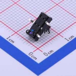 K3-1235S-L1 Slide Switch SMD Switch Single Pole Double Throw Rectangle Pin Header Gull Wing Type 9mm - Product Image 2