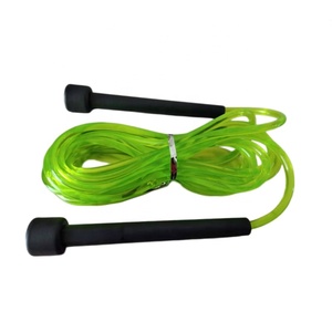 Corda di <span class=keywords><strong>salto</strong></span> di <span class=keywords><strong>salto</strong></span> del PVC della donna di Logo su ordinazione del cavo di alta qualità di forma fisica di vendita calda dei bambini di Multi colore - Product Image 4