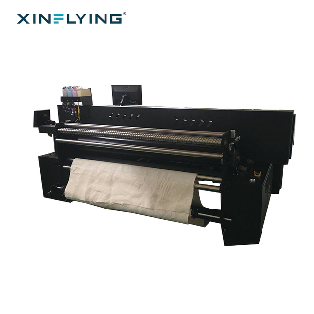 Industrial 1.8m New Types Digital Direct Print on Fabric Textile Belt Printer 1804 Equipment