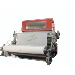 Carta igienica Base rotolo che fa la produzione di linea 13g macchina per la produzione di carta velina con carta straccia macchina per il riciclaggio della cina