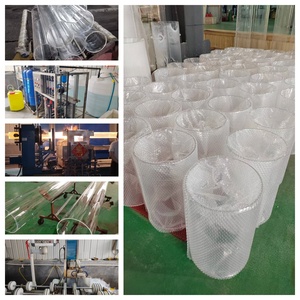 Tubo in Vetro di Quarzo Trasparente ad Alta Purezza OD203 WT5 L313 con Servizi di Piegatura/Saldatura/Taglio, Senza Ozono, per Uso in Laboratorio/Forno - Product Image 4