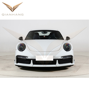 Ensemble de pare-chocs avant style 992 Turbo SD avec feux de jour DRL intégrés, fixation par boulons, boulons inclus pour 911 991.1 991.2 - Product Image 4