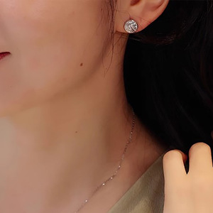 Orecchini a Perno Quadrati Classici per Donne, Design a Strati, Accessori per Orecchie alla Moda per Ufficio e Uso Quotidiano - Product Image 5