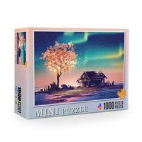 Petit Puzzle de Sublimation personnalisé de haute qualité 1000 pièces Puzzle en carton pour adultes sur cadre
