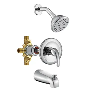 Mounted Bathroom Faucet Aquacubic Shower Head Rainfall Waterfall Mounted Bathroom Thermostatic Shower Faucet