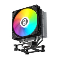 Nouveau refroidisseur d'air pour PC de jeu, dissipateur thermique en cuivre pour CPU, dissipateur thermique en aluminium avec ventilateur RGB de 120 mm, ventilateurs de refroidissement par radiateur d'air