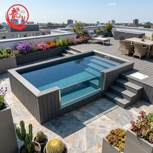 <span class=keywords><strong>Piscine</strong></span> <span class=keywords><strong>rectangulaire</strong></span> familiale encastrée de petite taille, 4m, 5m, 6m, 8m, pour jardin, fabriquée en Chine, à prix abordable - Product Image 1
