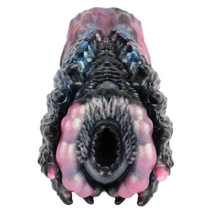 GEEBA Liquid Silicone Pocket Pussy Male <b>Masturbator</b> alien Pussy Fantasy Vagina Monster Vagina for Men Masturbate Sex Toys - Product Image 4