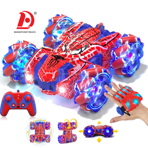 Huada ánh sáng lên cử chỉ cảm biến Hai Mặt nhện trôi <span class=keywords><strong>RC</strong></span> diễn viên đóng thế xe đồ chơi dual-từ Xa cử chỉ điều khiển xe tải đồ chơi cho cậu bé quà tặng - Product Image 1