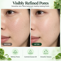 Stick Soin des Pores au Cactus Marque Blanche 20g – Hydratant Apaisant Équilibrant à l'Huile de Squalane, Zinc PCA et Adénosine pour Soin Quotidien du Visage