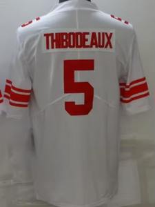 Maillots de football américain personnalisés à manches courtes, respirants, 100 % polyester, grandes tailles, ensembles imprimés numériquement avec maille cousue - Product Image 5