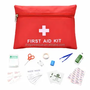 Produsen tas Darurat profesional peralatan medis Kit pertolongan pertama Mini dengan Aksesori Kustom