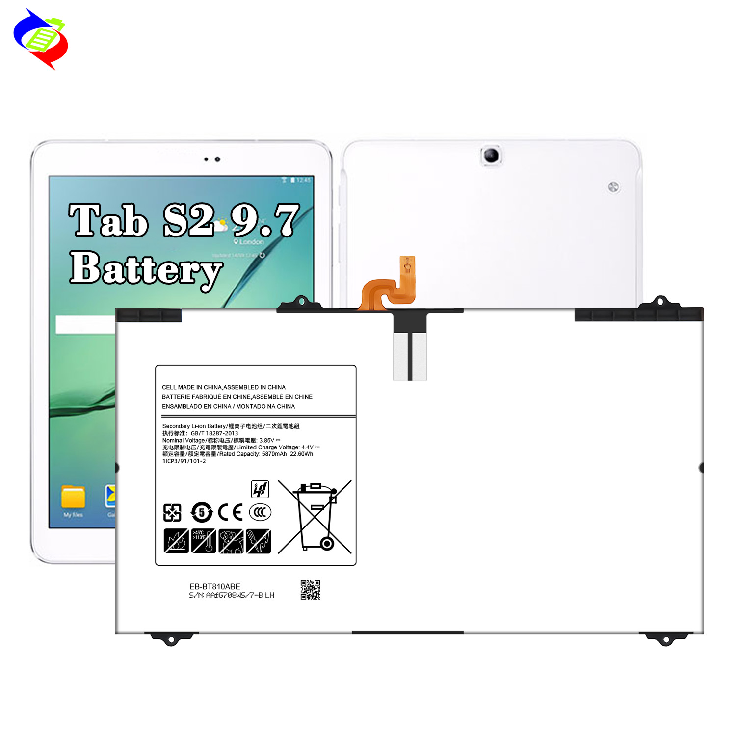 for Galaxy Tab S2 9.7