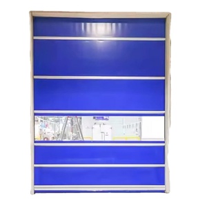 Porte rapide à enroulement électrique <span class=keywords><strong>de</strong></span> style industriel XJD, en <span class=keywords><strong>PVC</strong></span>, pour entrepôt - Product Image 1