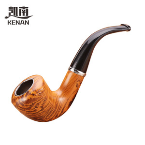 Kenan Resin Tobacco Pipe Bent Shape Portable Filter Pipe For Smoking - Product Image 1