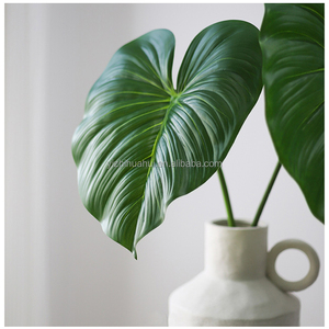 Cây Xanh bất động cảm ứng Latex lớn lá nhân tạo philodendron Ins nhiệt đới anthurium veitchii lá nhân tạo - Product Image 1