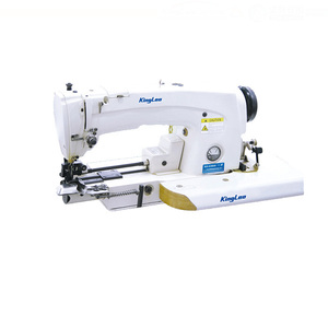 Nouvelle machine à ourler industrielle programmable automatique haute vitesse à point de chaînette à lit cylindrique pour ourlets de pantalons - Product Image 2