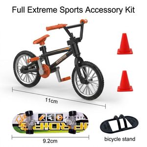 EPT Extreme Sports – <span class=keywords><strong>Jouet</strong></span> de doigt en alliage moulé sous pression, <span class=keywords><strong>mini</strong></span> <span class=keywords><strong>BMX</strong></span> et skateboard avec obstacles, <span class=keywords><strong>jouet</strong></span> sensoriel DIY pour enfants - Product Image 2