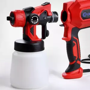 Hot Sale 550W Tragbare Pistole de Pintura HVLP Auto Elektrische Sprüh farbe Battare Lackier spritz maschine Pistole