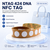 Etiqueta de Autenticación NFC NTAG 424 DNA para Protección de Marcas de Bolsos de Lujo, Pasaporte Digital para Productos, Anti Falsificación