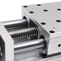 Actionneur linéaire CNC, rail de glissière linéaire à double axe optique et vis à billes 2005 pour machine de routeur CNC bricolage