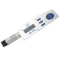 Teclado para Plotter de Corte Liyu, Película para Teclado, Pantalla LCD SC, Panel de Control, Máscara para Teclado