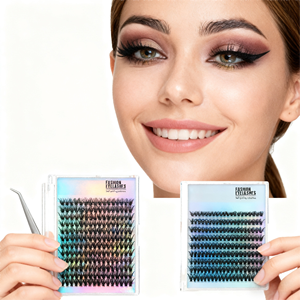 Toptan ShuangYu El Yapımı PBT Malzeme 0.07mm Kalınlığında Parlak Zulümsüz Yeniden Kullanılabilir Takma Kirpikler 8mm-16mm Şerit Kirpikler - Product Image 2