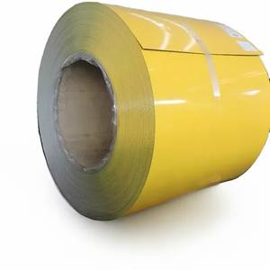 Bobina <span class=keywords><strong>De</strong></span> <span class=keywords><strong>Aluminio</strong></span> 3105 3003 Con Revestimiento <span class=keywords><strong>De</strong></span> Color Amarillo Y Rojo <span class=keywords><strong>De</strong></span> 1,2mm <span class=keywords><strong>De</strong></span> Espesor Para Canales <span class=keywords><strong>De</strong></span> Techo - Product Image 1