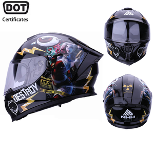 Casques de moto intégraux OEM/ODM, casques de moto pour la course automobile, équipement de sécurité pour moto, usine de casques de moto - Product Image 1